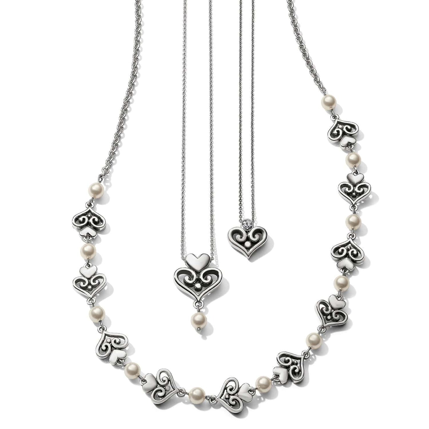 Brighton Alcazar Amor Pearl Necklace