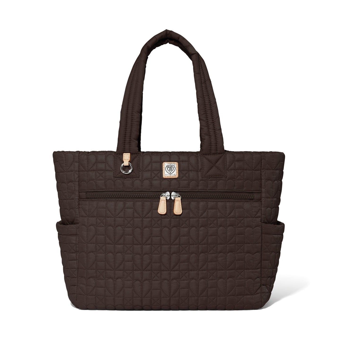 Brighton HEART BEAT Amara Large Tote - Cocoa