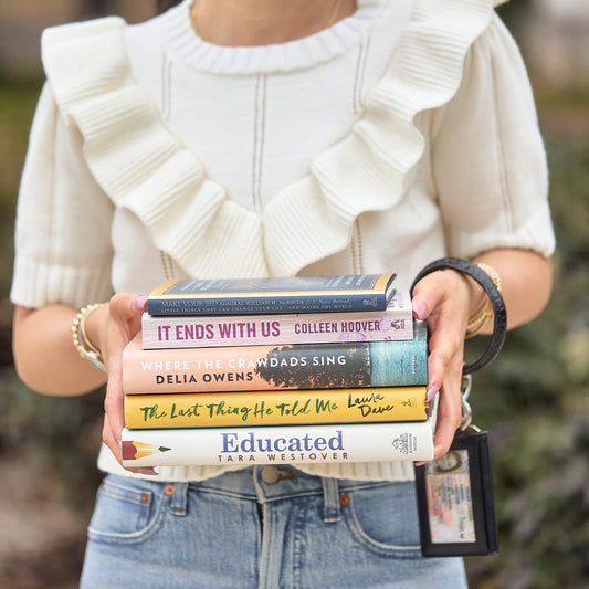 Oventure Keychain Wallet - Black Leather ID Case