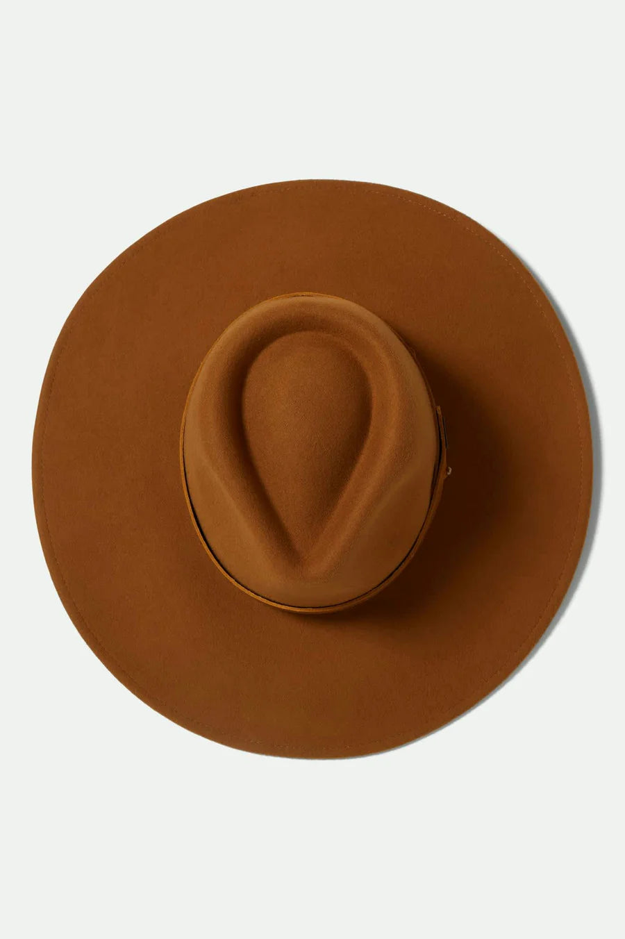Brixton ELEANOR FELT PACKABLE HAT in Washed Copper