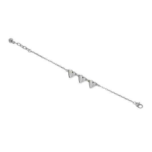 Brighton Cascade Heart Trio Bracelet