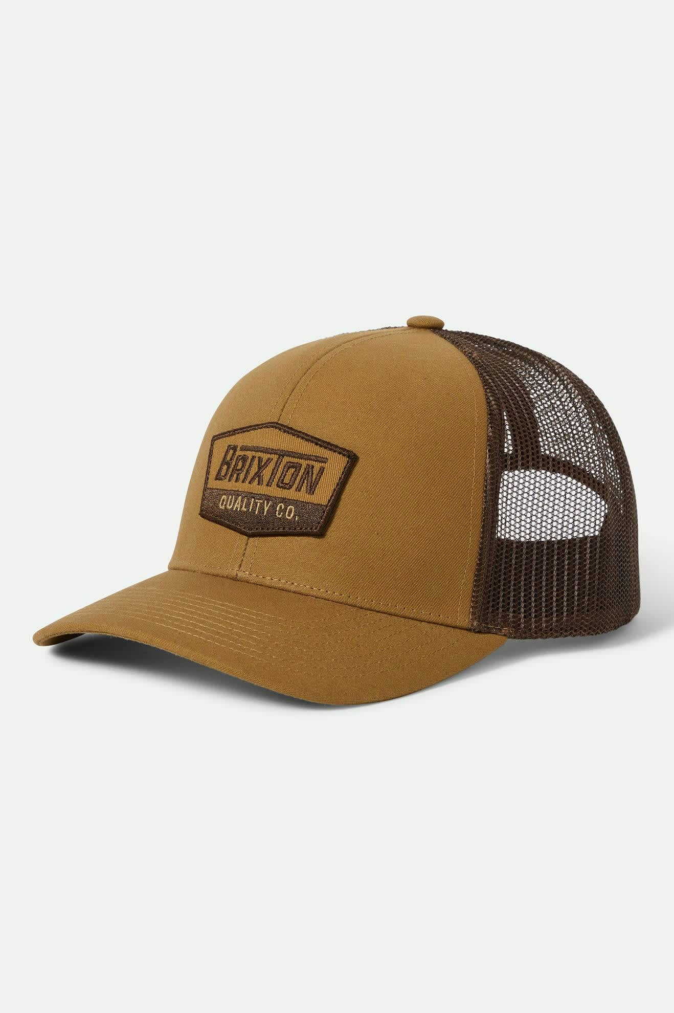 Regal Netplus Trucker Hat - Dark Khaki/Coffee