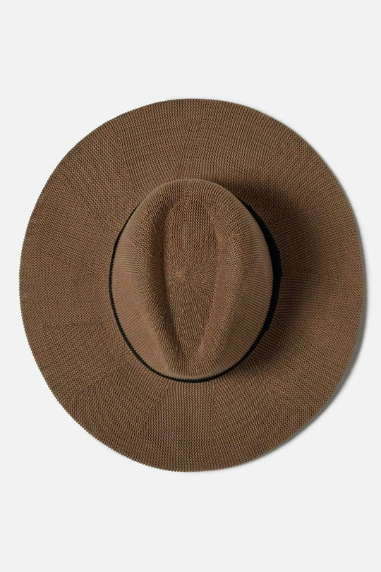 Brixton Lyons Knit Packable Hat - - Dark Tan/Black