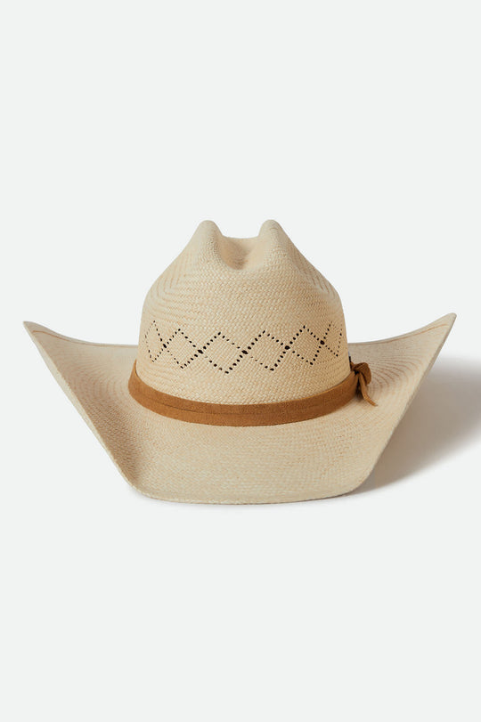 Brixton LAREDO PANAMA STRAW COWBOY HAT