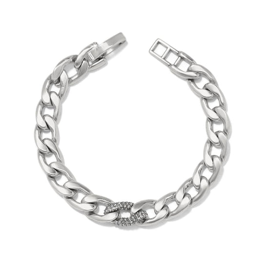 Brighton Cleo Pave Link Bracelet in Gold or Silver