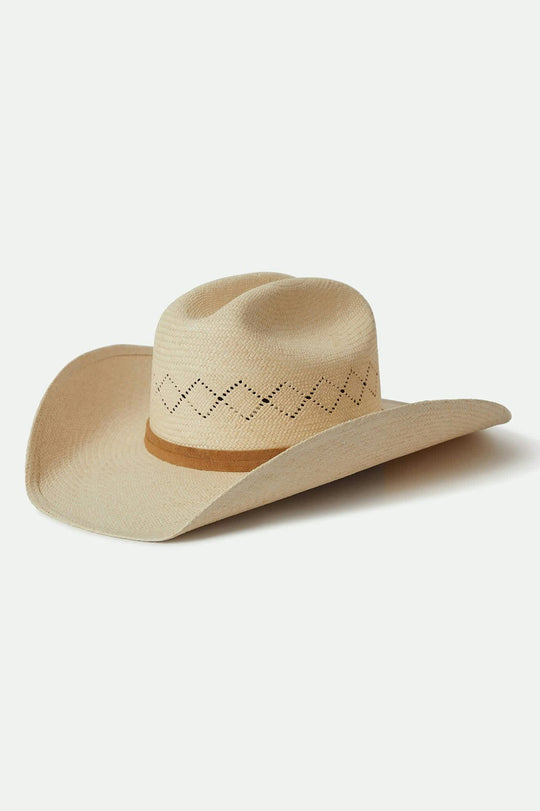 Brixton LAREDO PANAMA STRAW COWBOY HAT