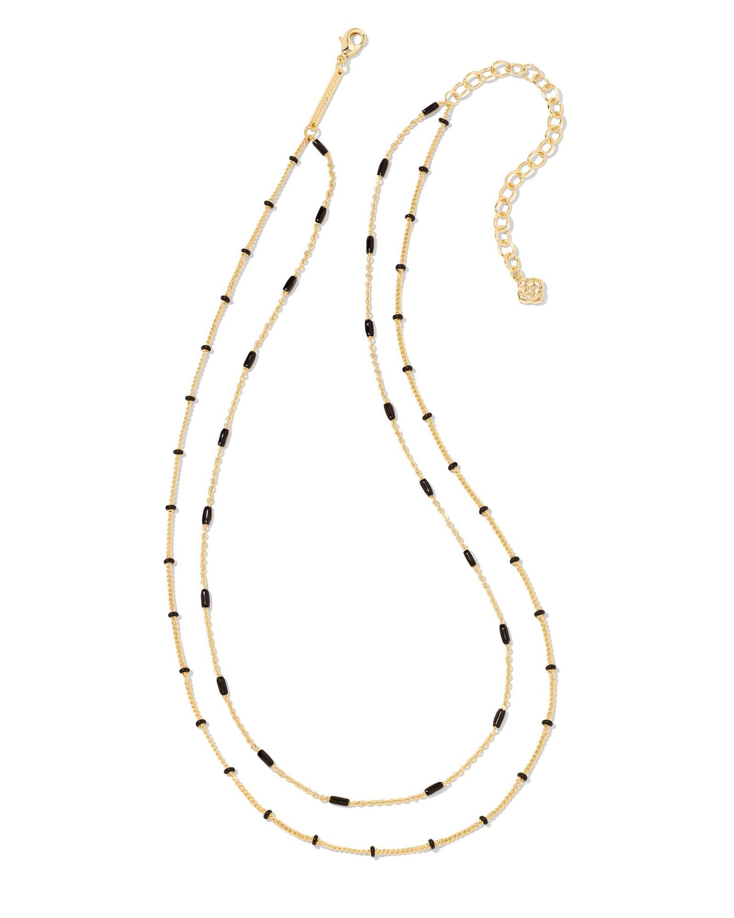 Dottie Multi Strand Necklace Gold