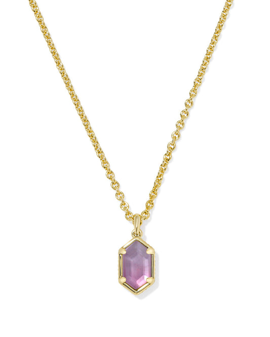 Kendra Scott Hallie Short Pendant Necklace (Multiple Colors)