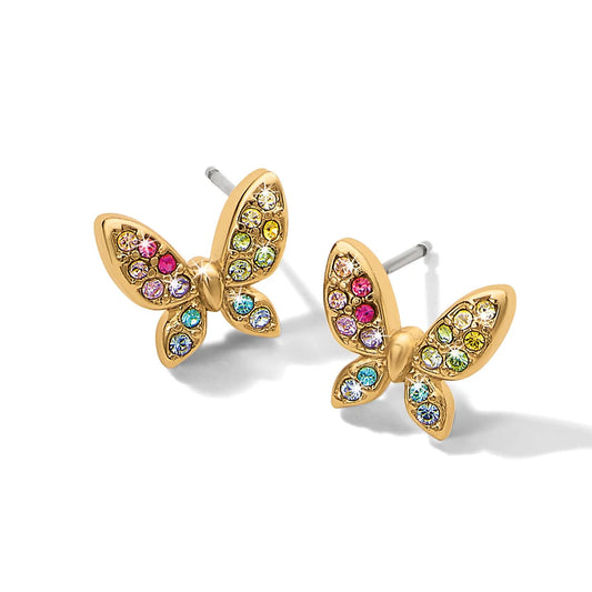 Brighton Enchanting Gem Butterfly Earrings