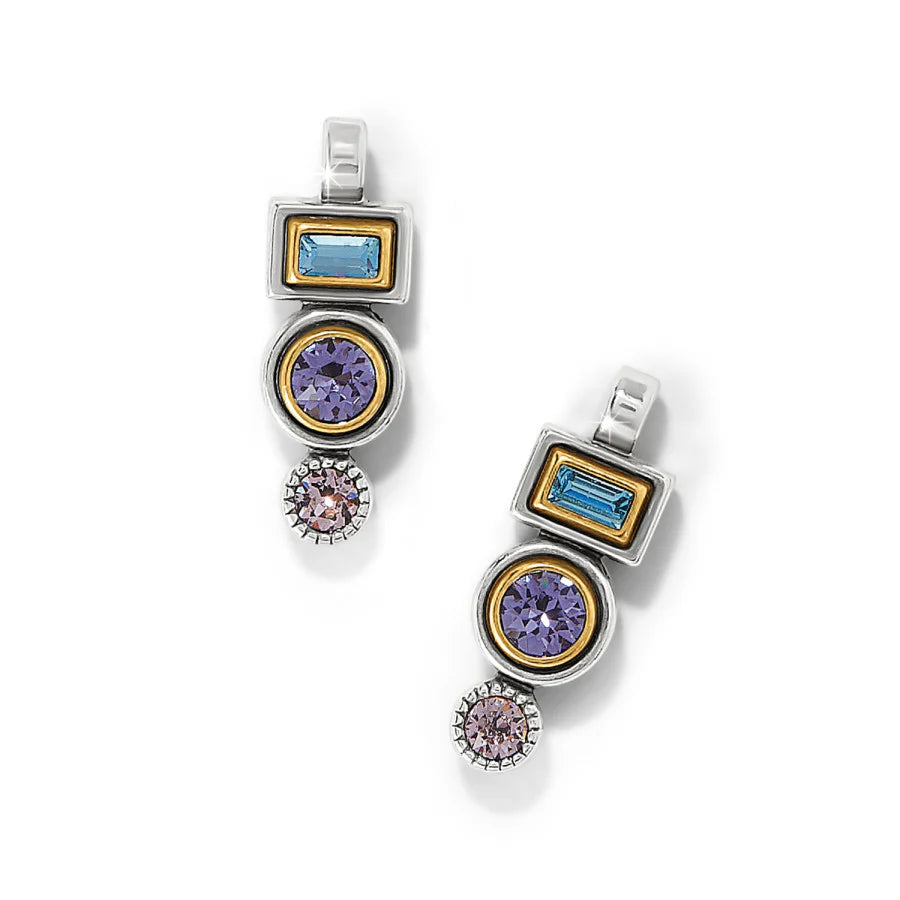 Halo Gleam Drop Post Earring