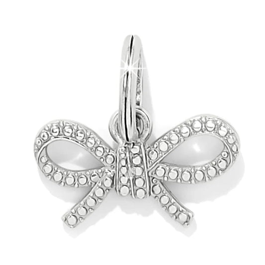 Brighton Illumina Bow Charm Pink