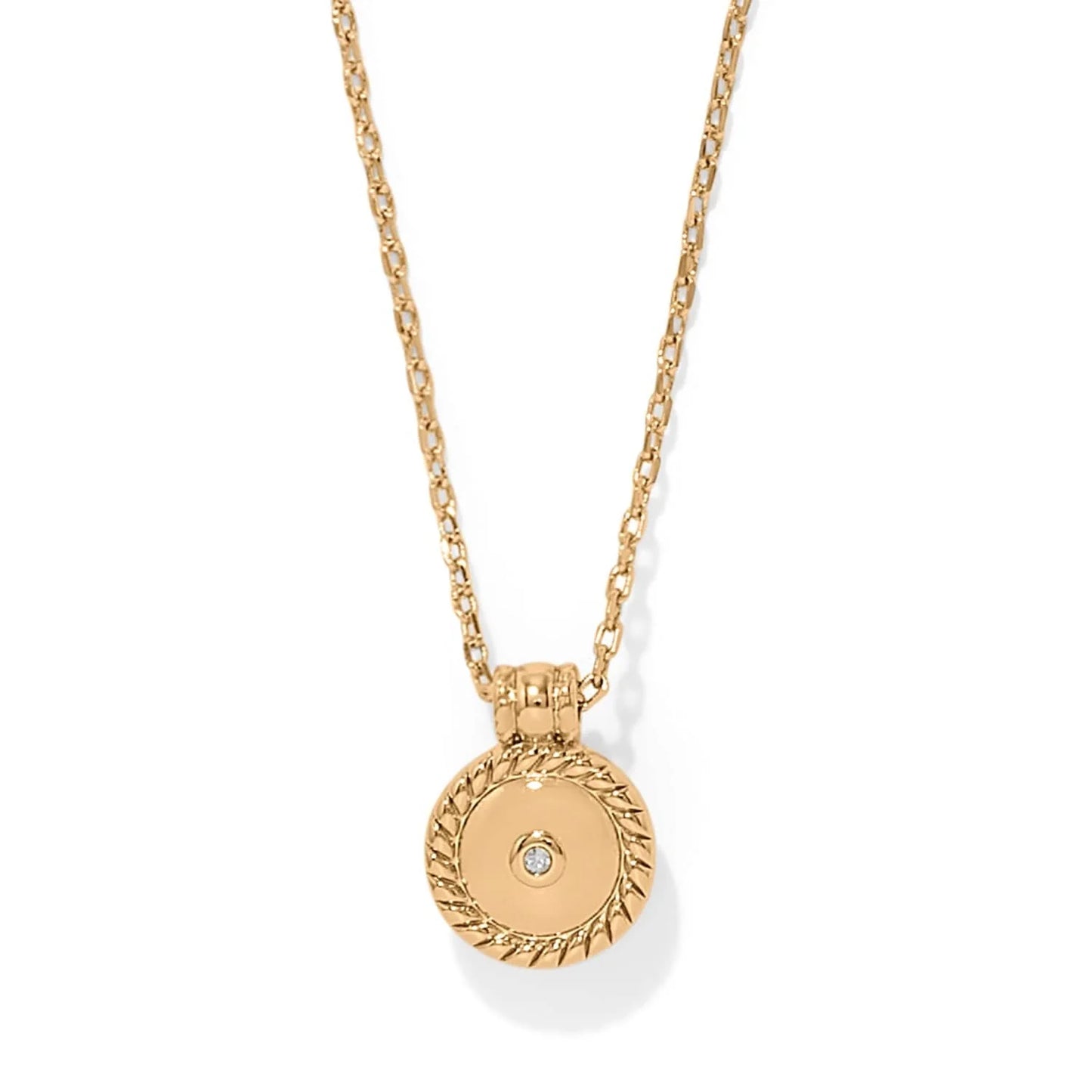 Brighton Illumina Celeste Dome Necklace- Gold