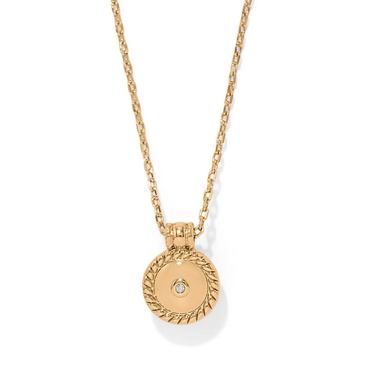 Brighton Illumina Celeste Dome Necklace- Gold