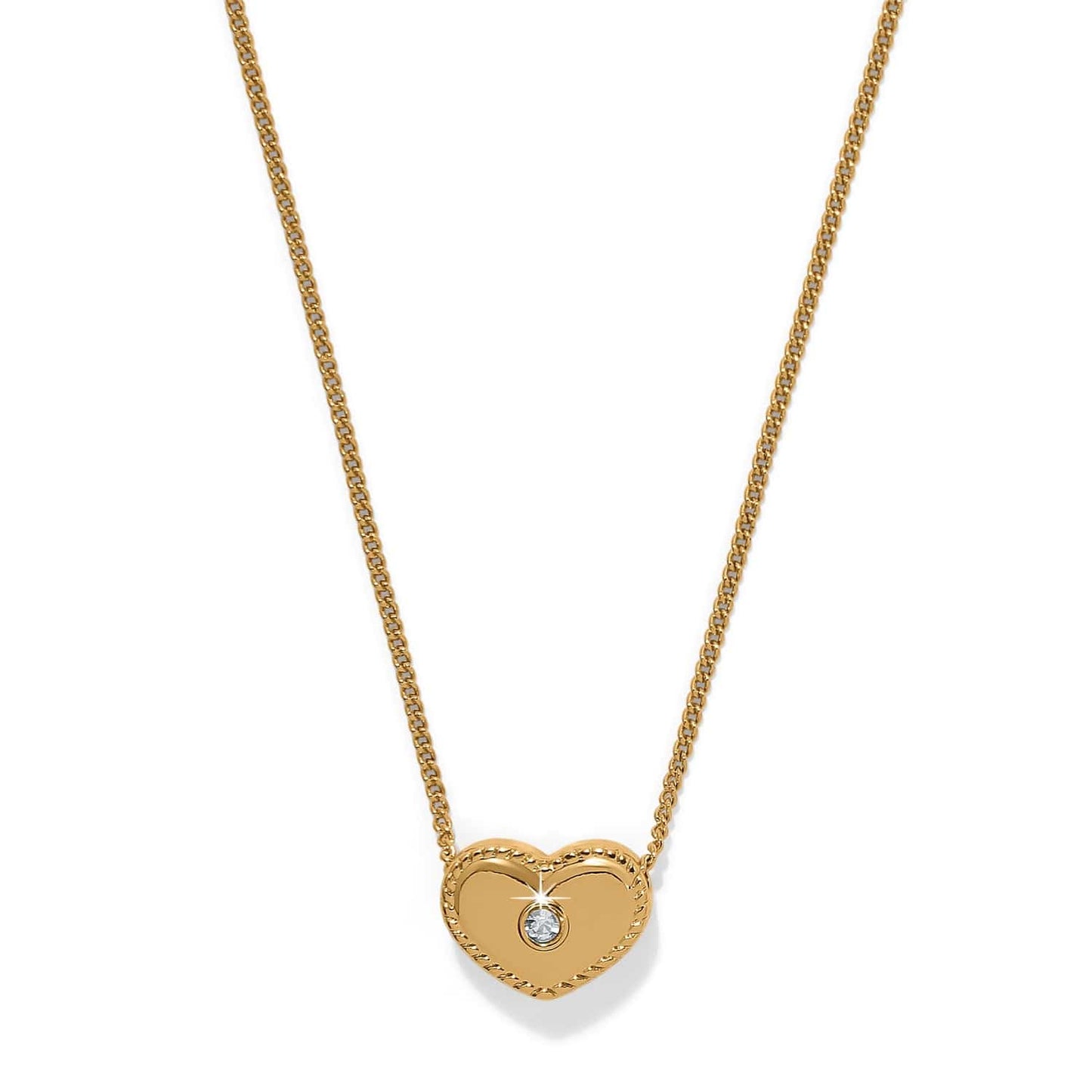 Brighton Gold Illumina Celeste Heart Petite Necklace