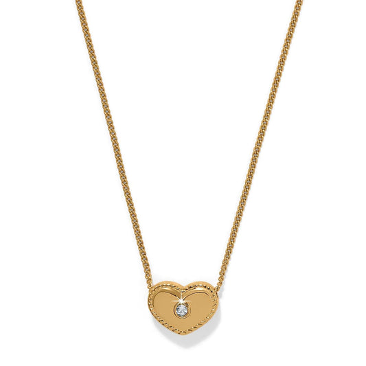 Brighton Gold Illumina Celeste Heart Petite Necklace