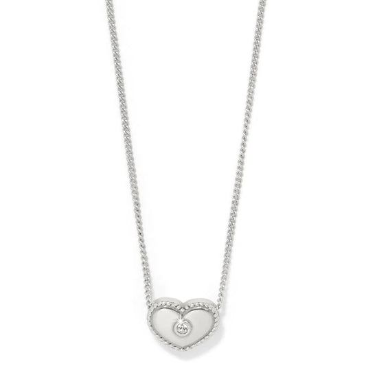 Brighton Illumina Celeste Heart petite Necklace