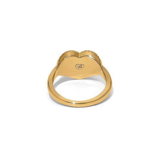 Brighton Illumina Celeste Heart Ring