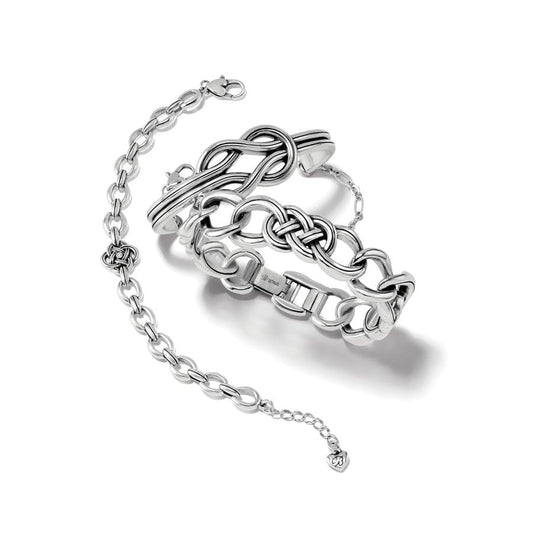 Brighton Interlok Harmony Bold Bar Bracelet