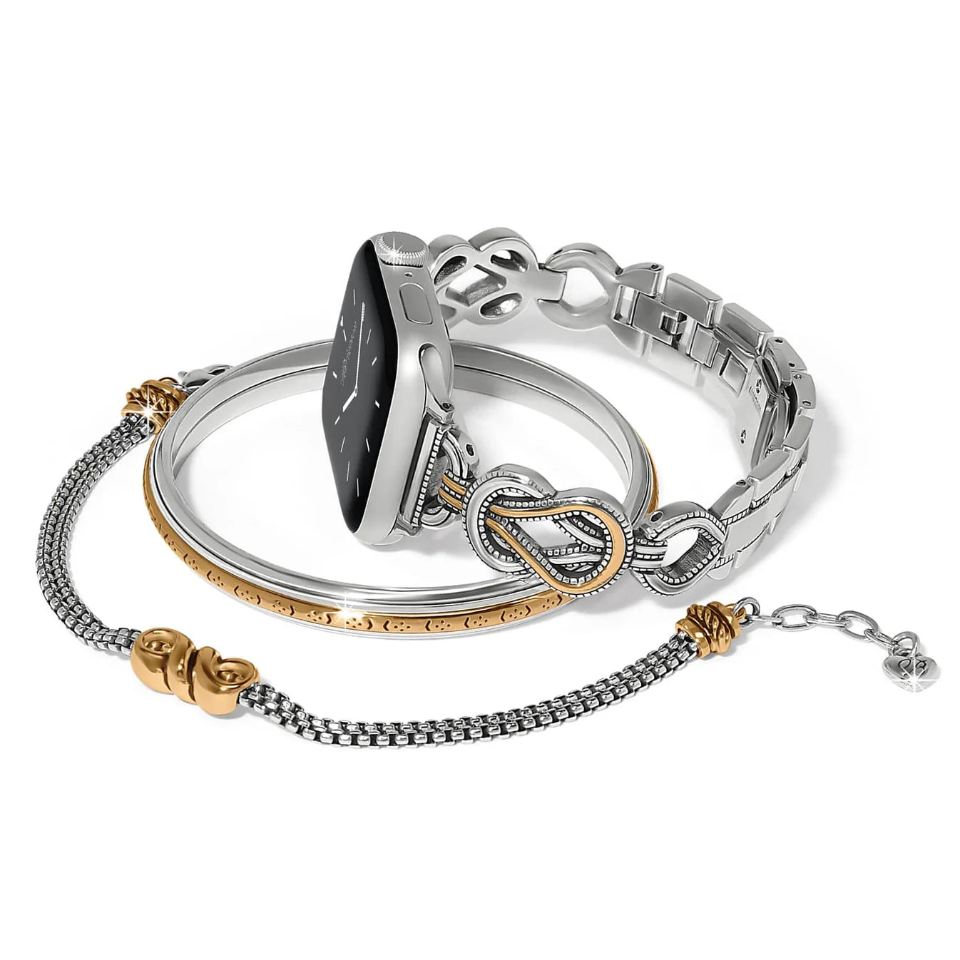 Brighton Interlok Harmony Two Tone Watch Band
