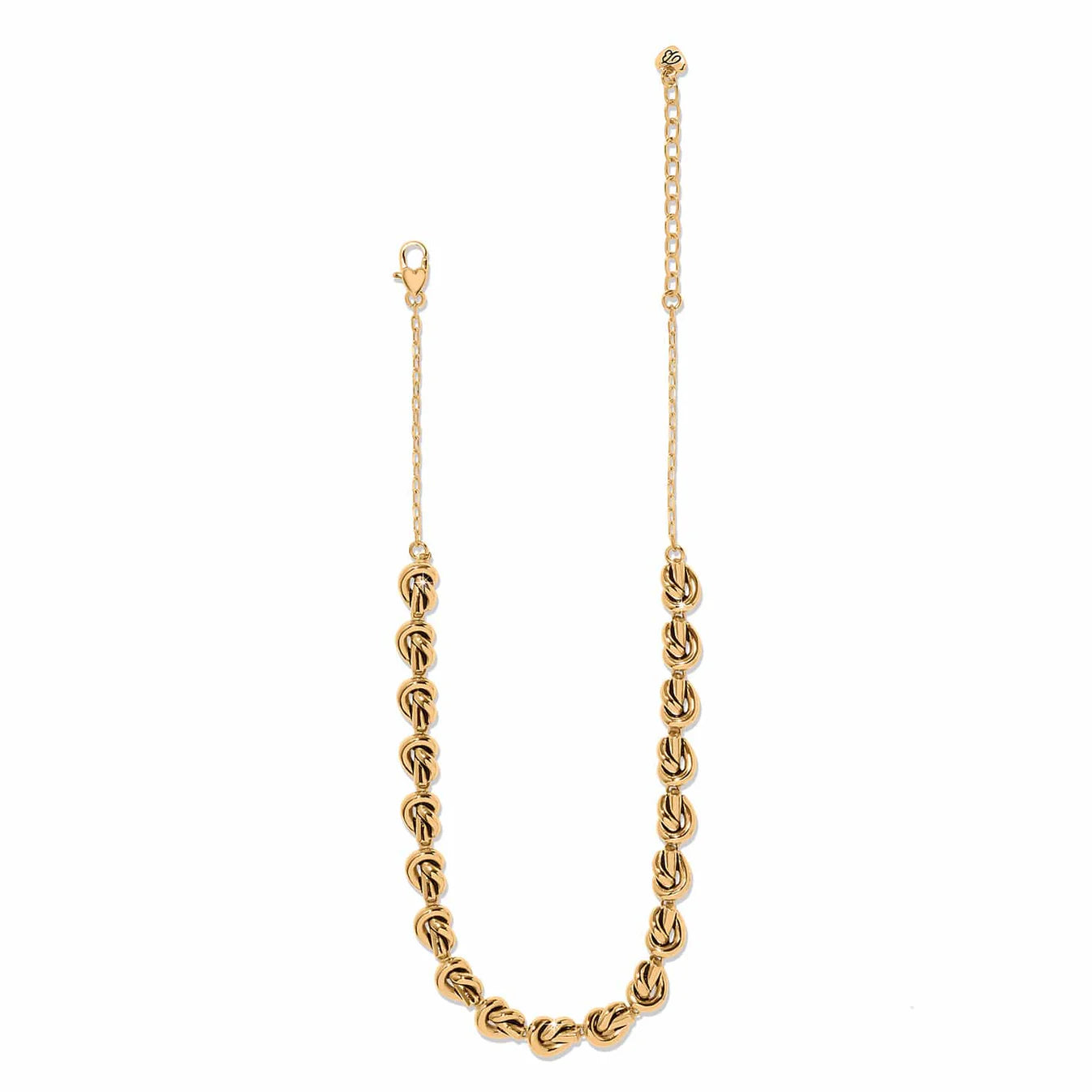 Brighton Interlok Single Knot Collar Necklace