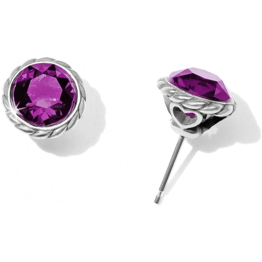 Brighton Iris Stud Earrings(MULTIPLE COLORS)