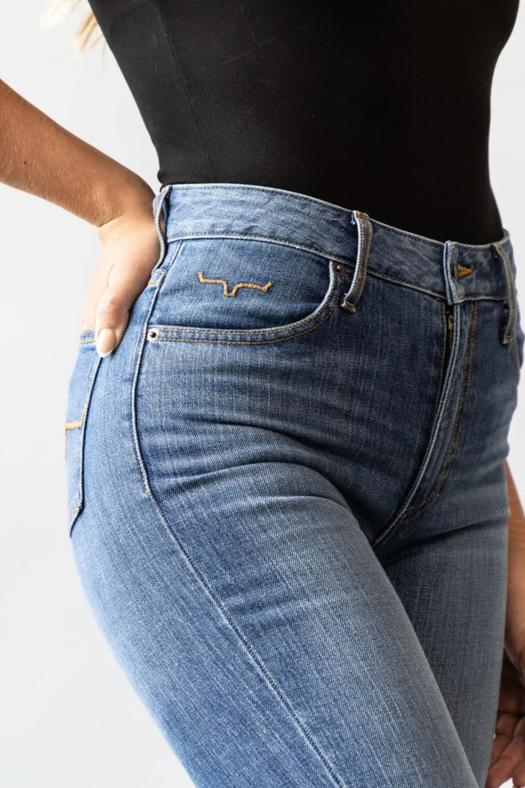 Kimes Jennifer Jeans-Mid Wash