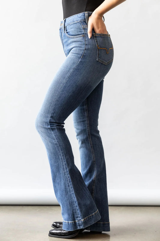 Kimes Jennifer Jeans-Mid Wash