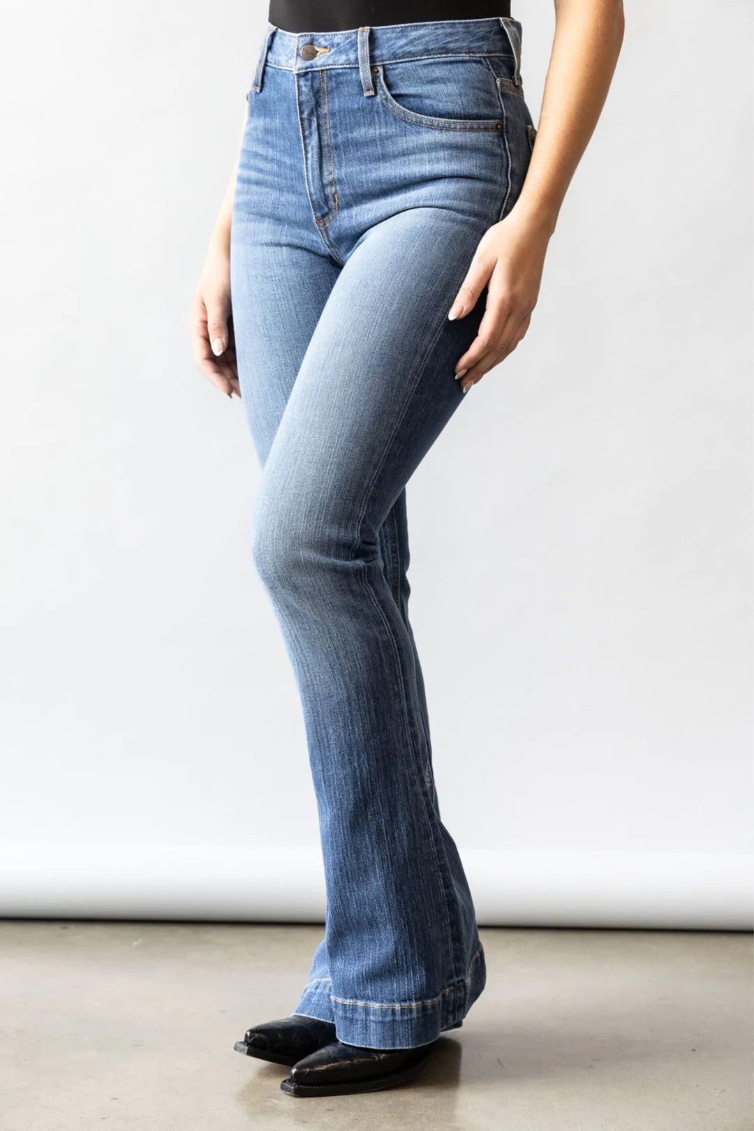 Kimes Jennifer Jeans-Mid Wash