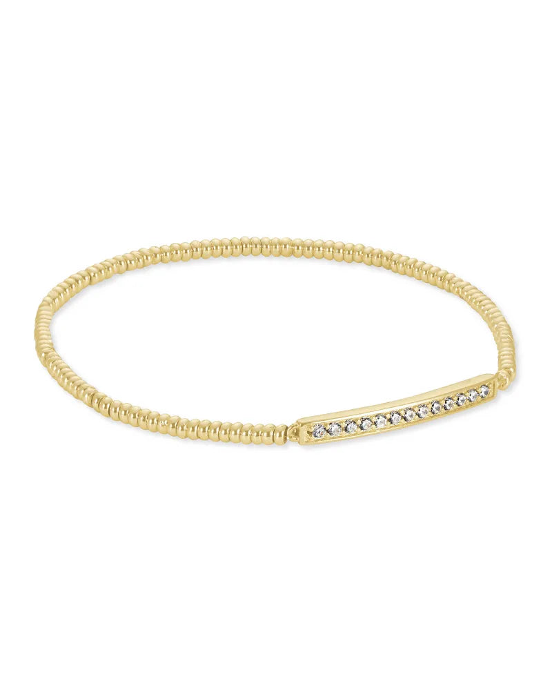 Kendra Scott Addison Stretch Bracelet (Gold or Silver)
