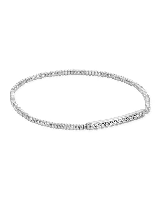 Kendra Scott Addison Stretch Bracelet (Gold or Silver)