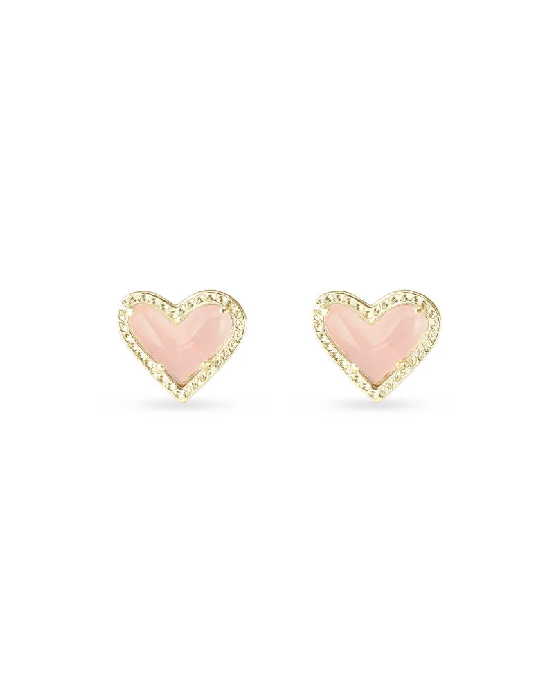 Kendra Scott Ari Heart Stud Earring Gold (multiple colors)
