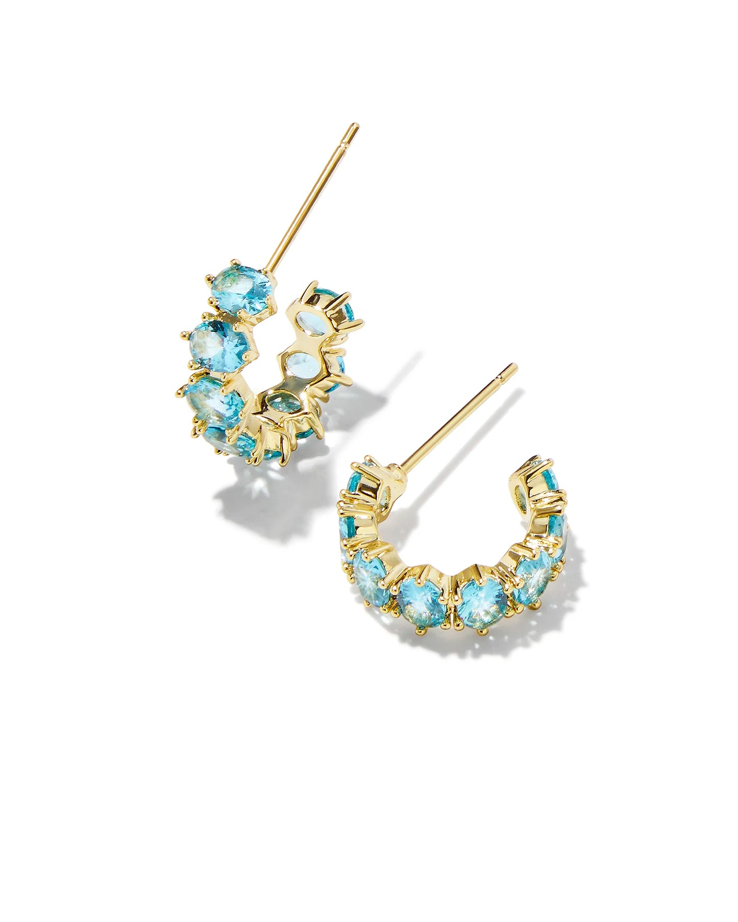 Kendra Scott Calin Crystal Huggie Earring (Multiple Colors)