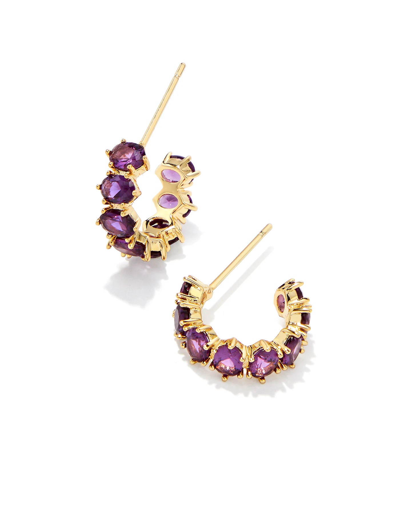 Kendra Scott Calin Crystal Huggie Earring (Multiple Colors)