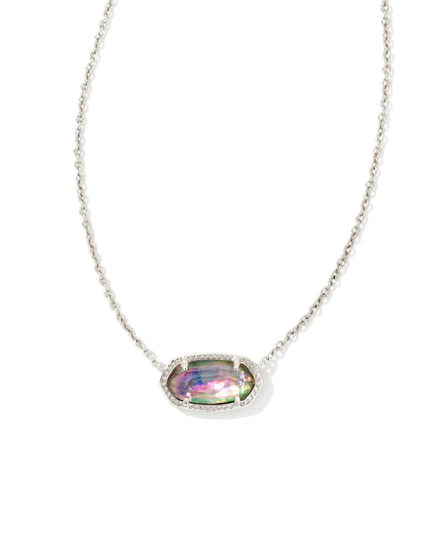 Kendra Scott Elisa Necklace Silver(multiple colors)