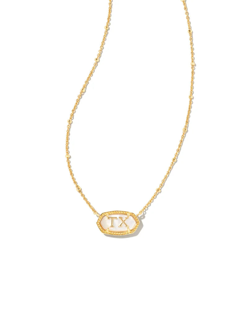Kendra Scott Elisa Texas Necklace Gold (Multiple Colors)
