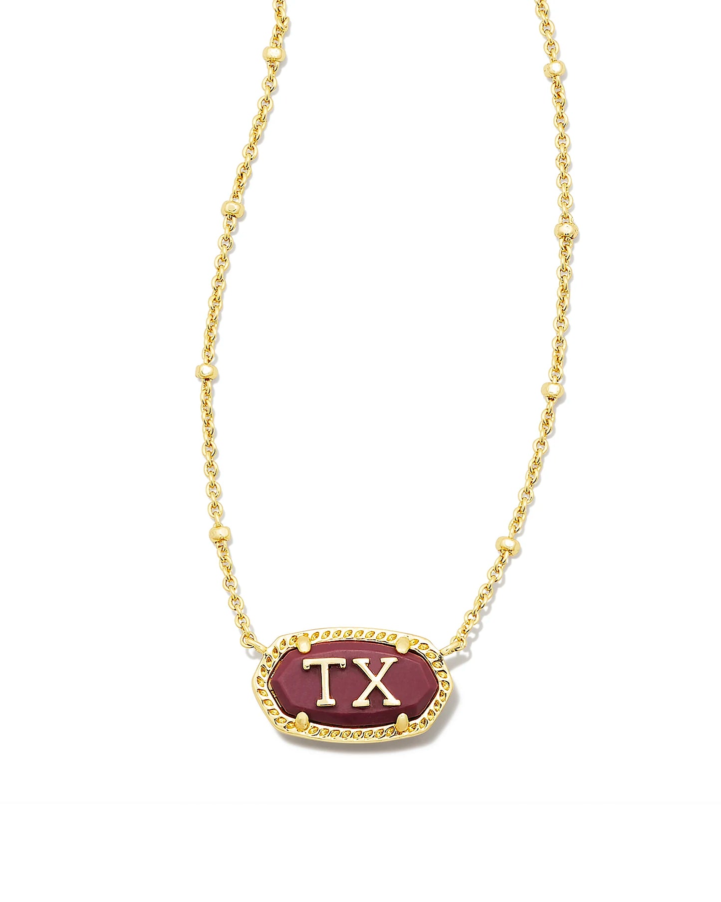 Kendra Scott Elisa Texas Necklace Gold (Multiple Colors)