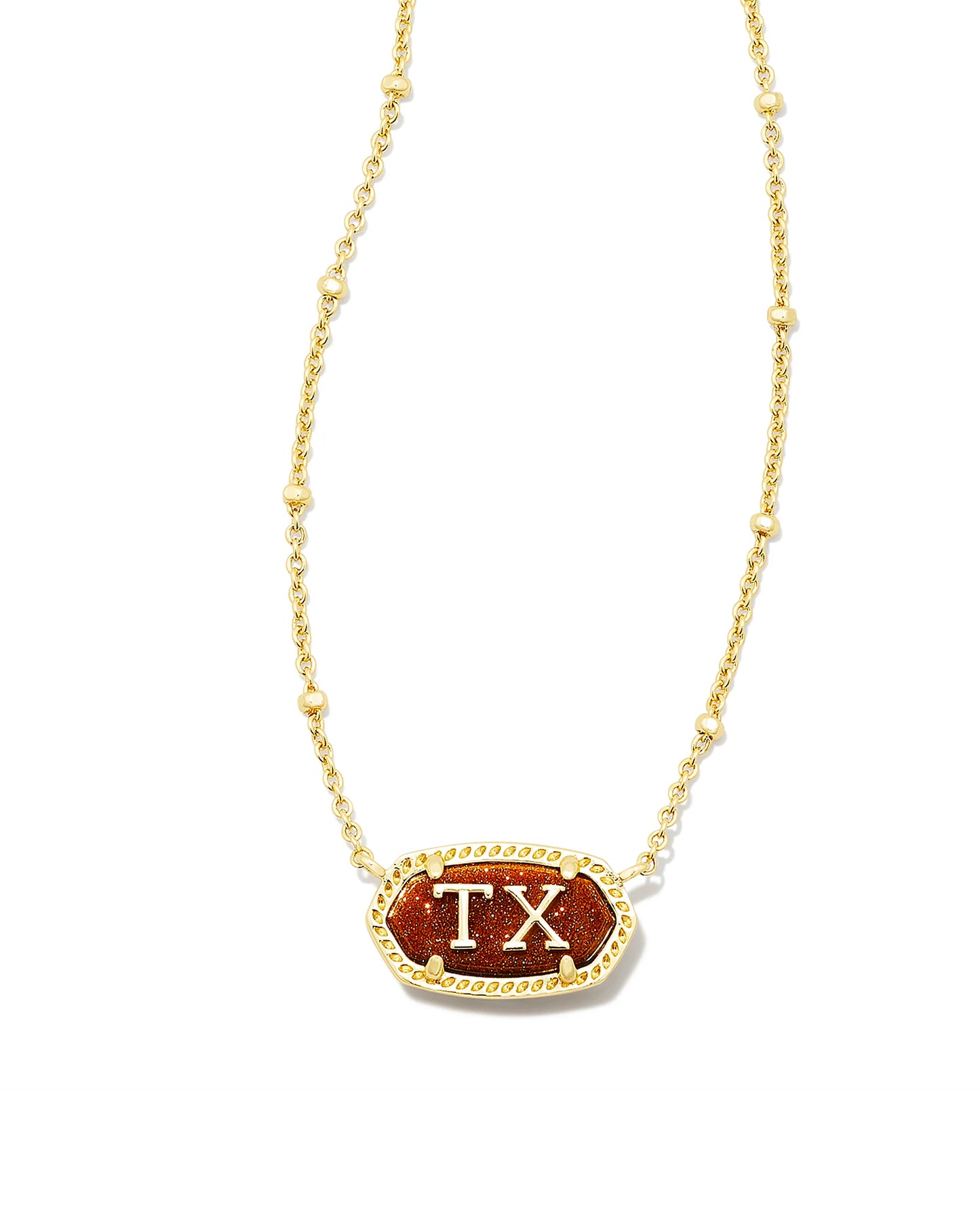 Kendra Scott Elisa Texas Necklace Gold (Multiple Colors)