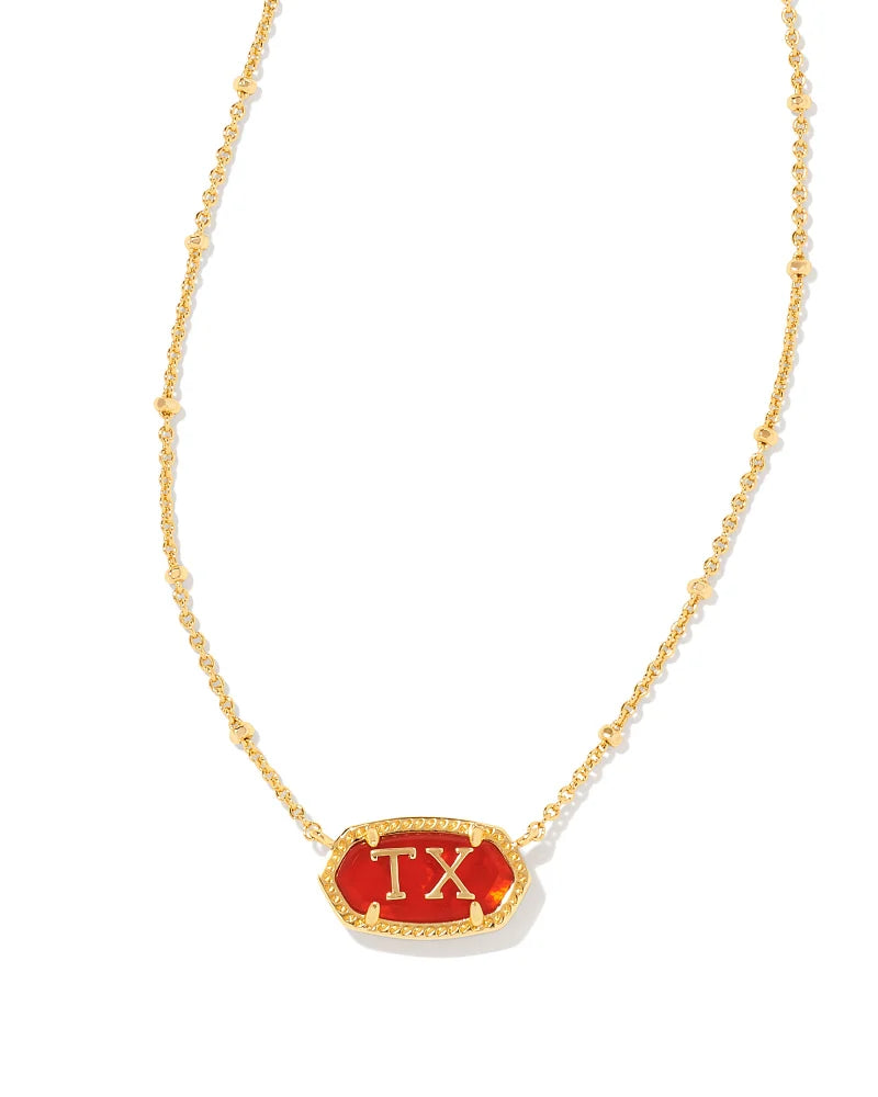 Kendra Scott Elisa Texas Necklace Gold (Multiple Colors)