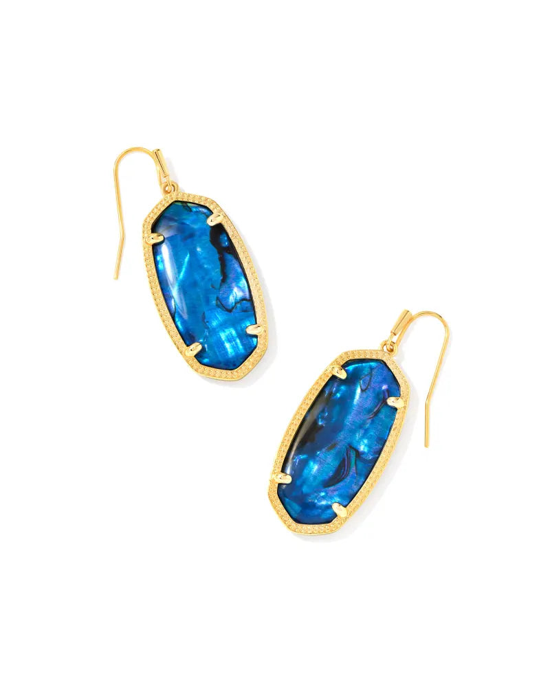Kendra Scott Gold Elle Drop Earrings(multiple colors)