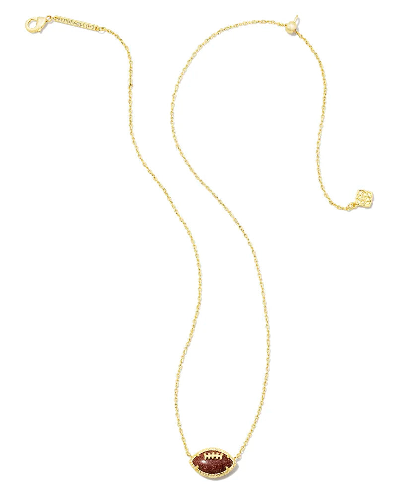 Football Short Pendant Necklace(Gold or Silver)