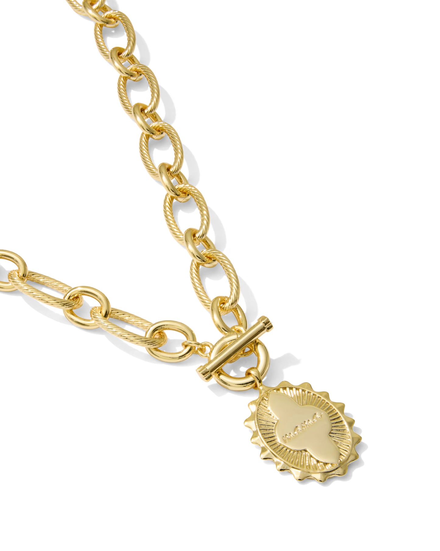 Kendra Scott Mama Gold Link and Chain Necklace