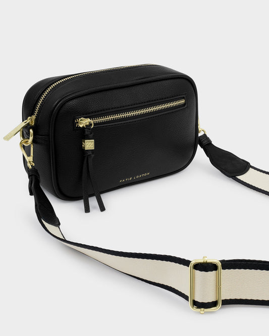 Katie Loxton Lottie Crossbody Bag - Black
