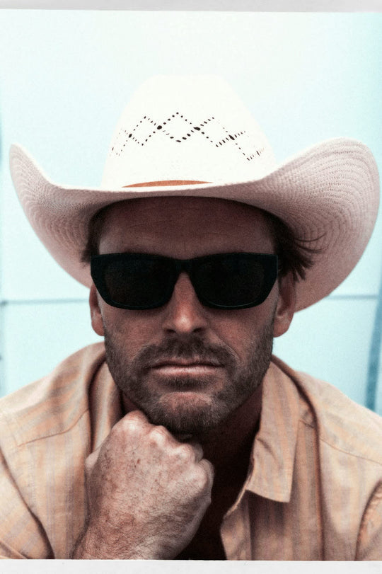 Brixton LAREDO PANAMA STRAW COWBOY HAT