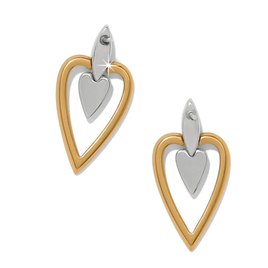 Brighton Love Messages B Calm Post Earrings