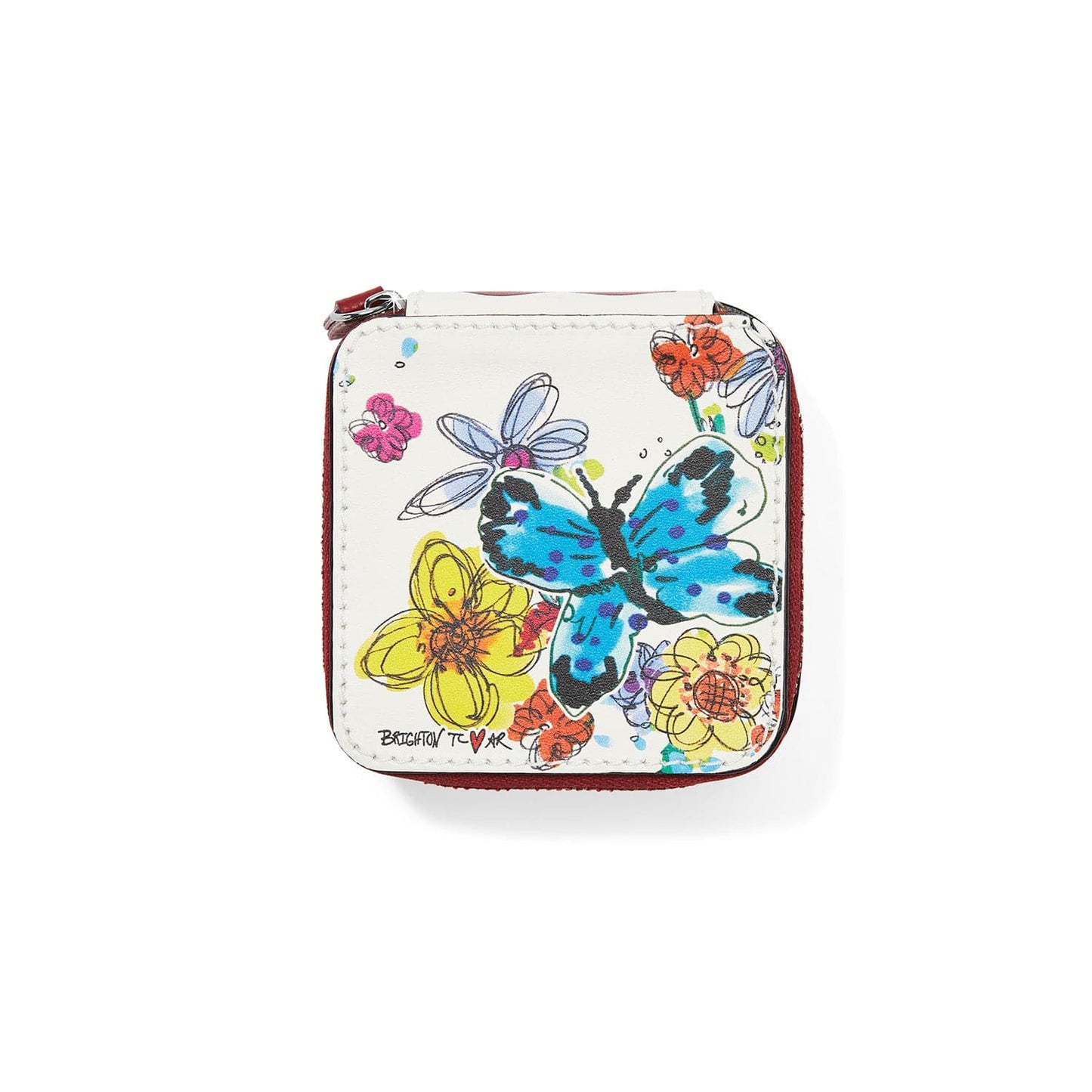 Brighton Love Tweet ll Square Jewelry Case