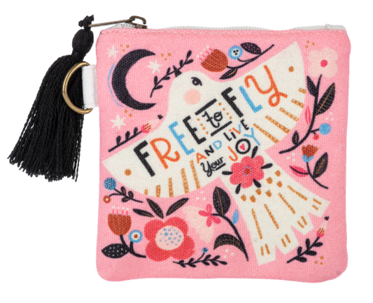 Whimsy Message Coin Purses