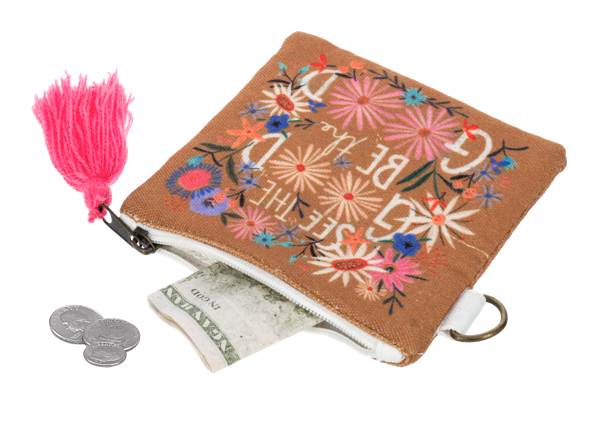 Whimsy Message Coin Purses