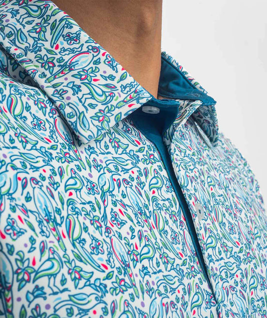 SSCO Birds of Paradise Printed Polo
