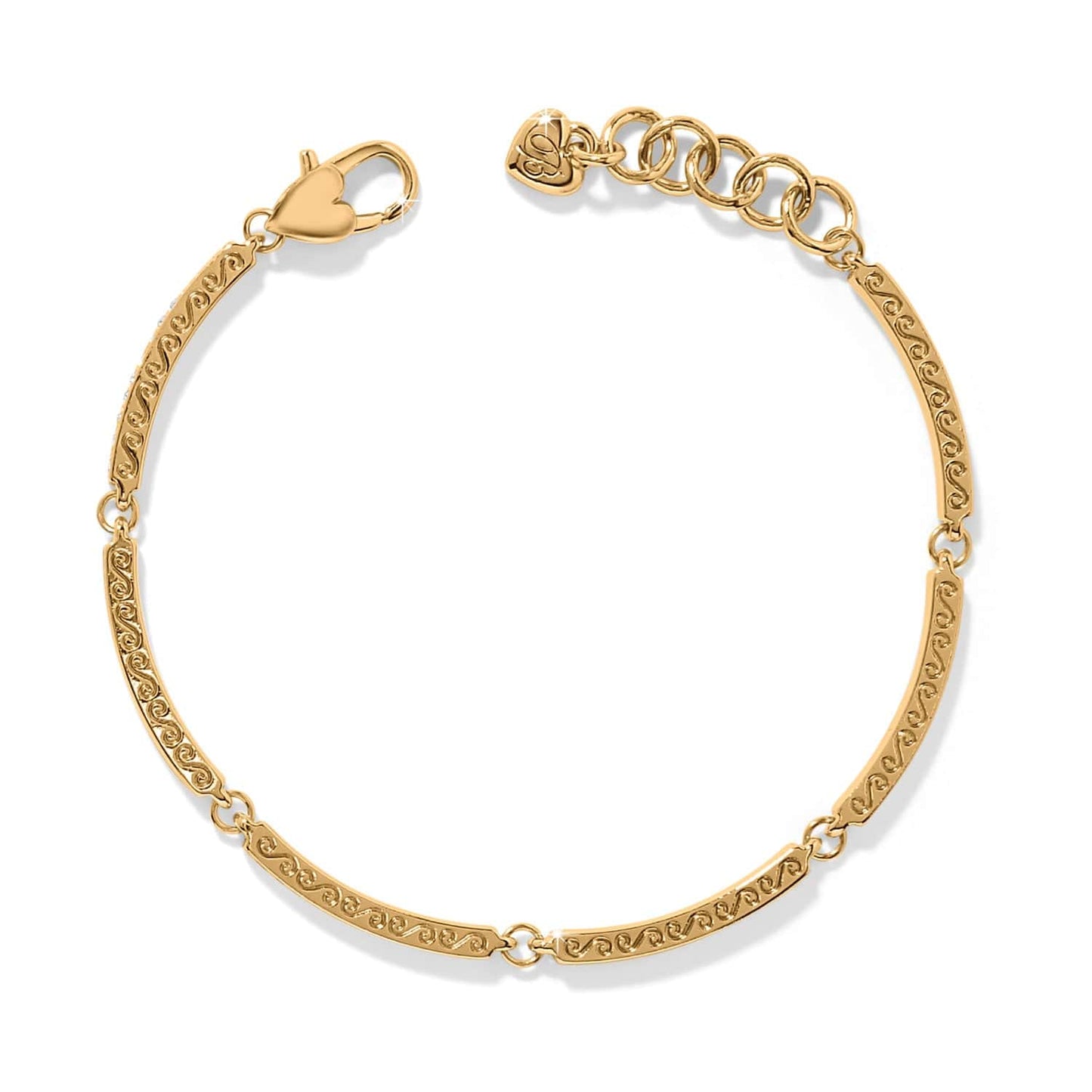 Brighton Meridian Geo Bar Gold Bracelet