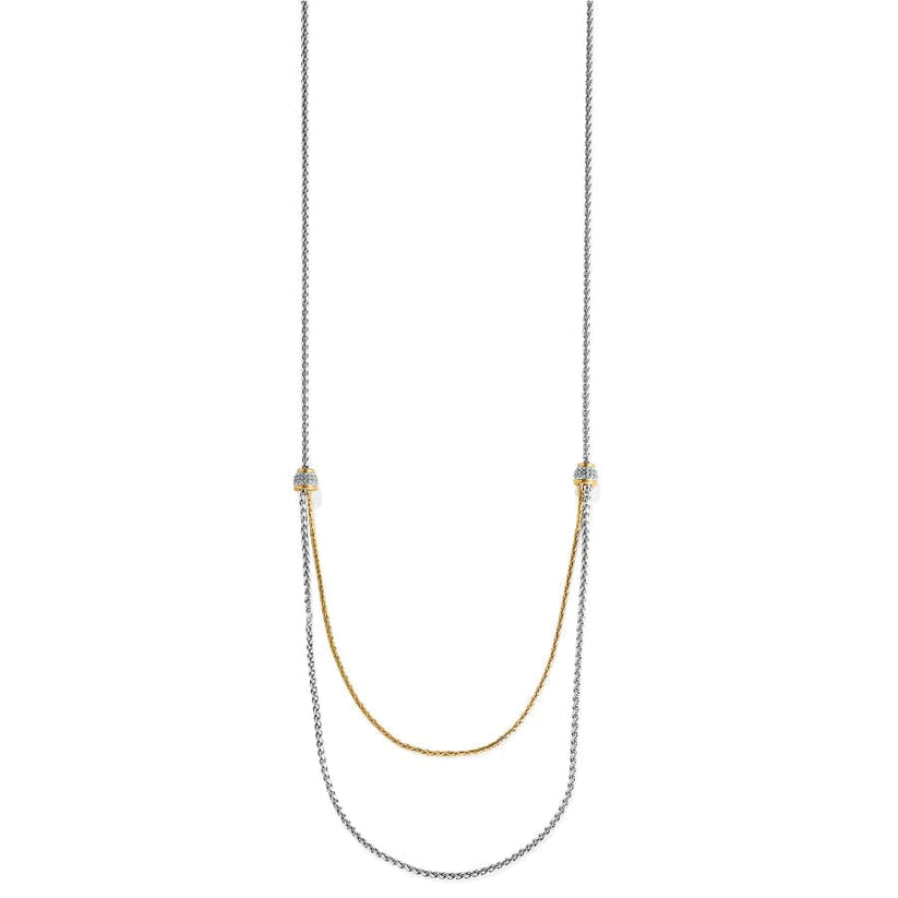 Brighton Meridian Petite Two Tone Double Necklace